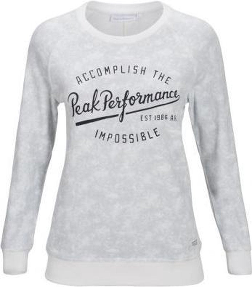 Peak Performance - Lite Crew Printed - Dames - maat XS