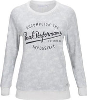 Peak Performance - Lite Crew Printed - Dames - maat XS