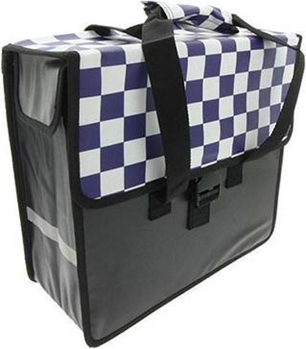 BECK Shopper Navy Checker