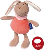 sigikid blauwe collectie muziekknuffel konijn pastel 41860