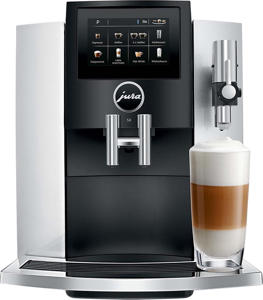 Jura espresso apparaat S8 MOONLIGHT (Silver)