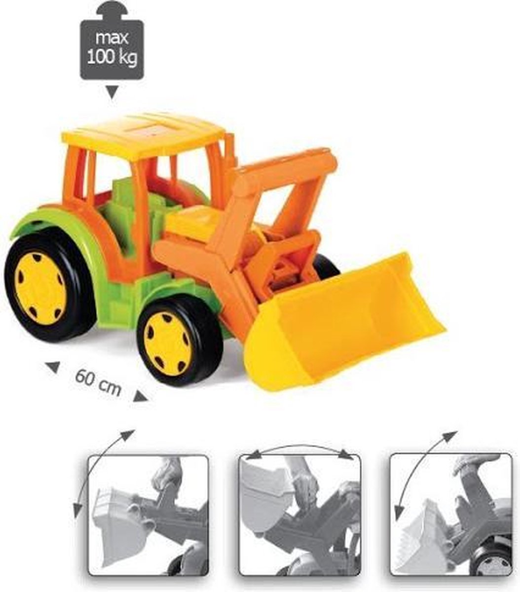 Giant Tractor Bulldozer - WADER 60CM