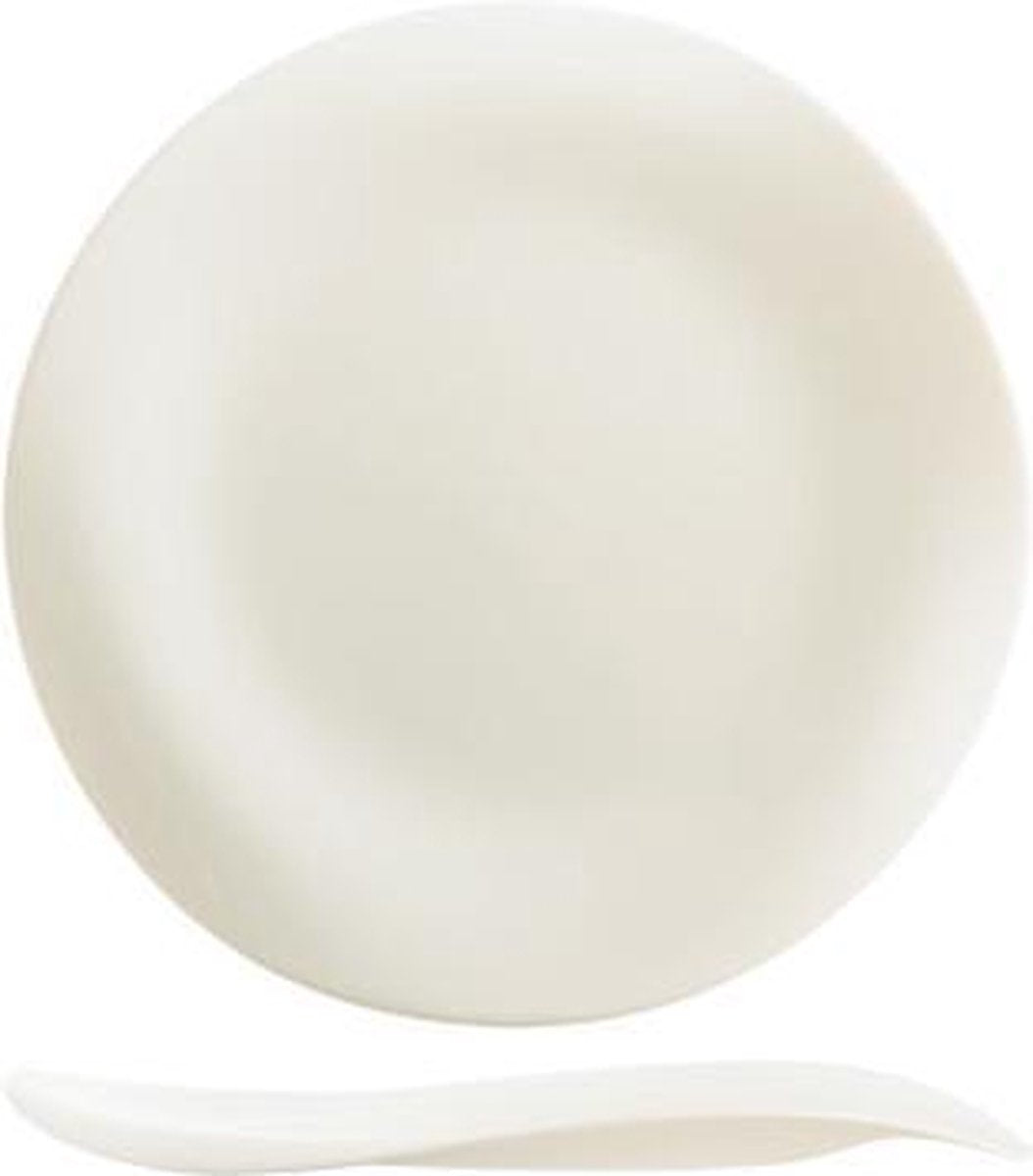 Tendency Beige Dinerbord - Groot - Ø 31