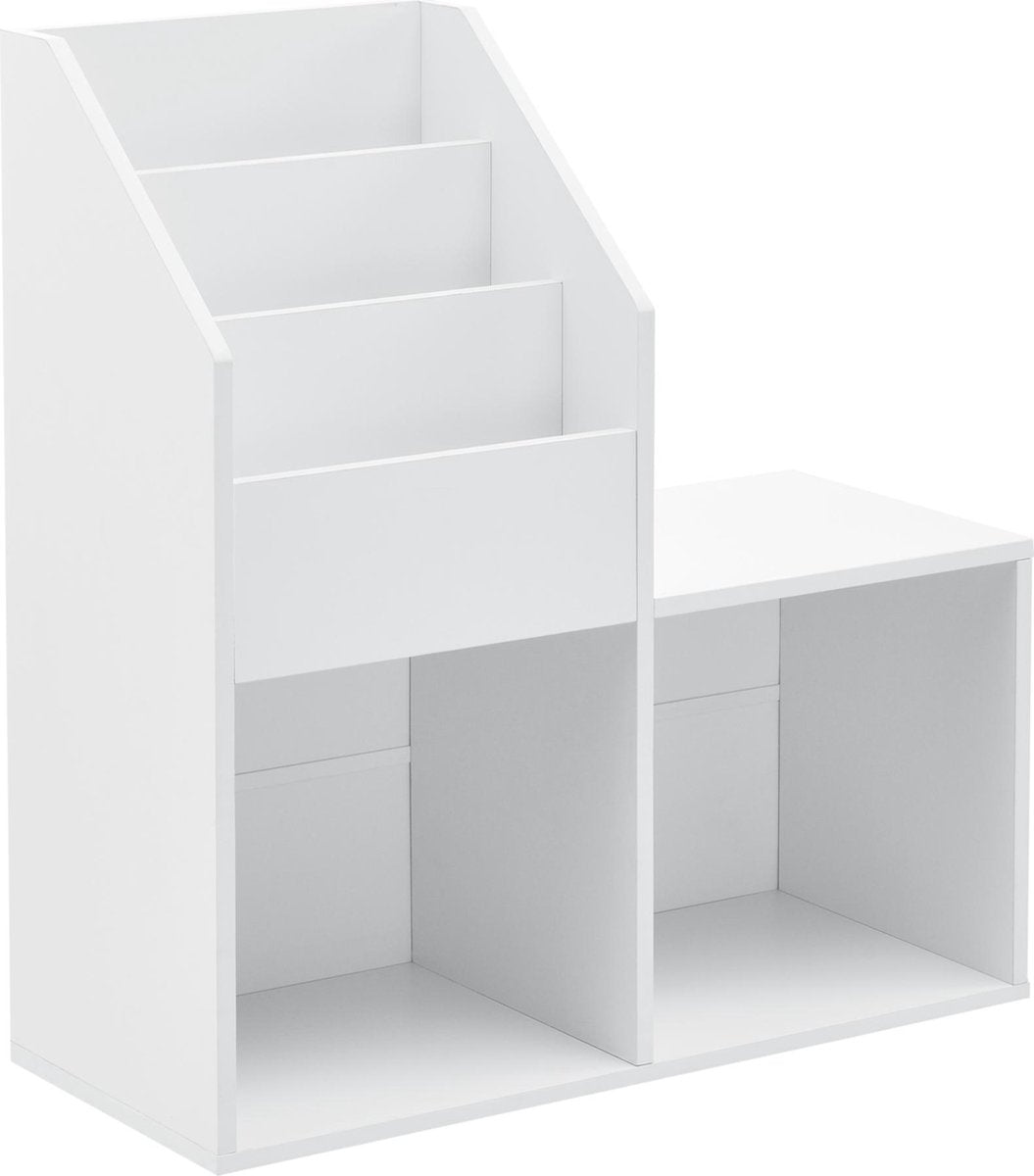 Babykamer kast Bendorf open kast 79x72x31 cm wit