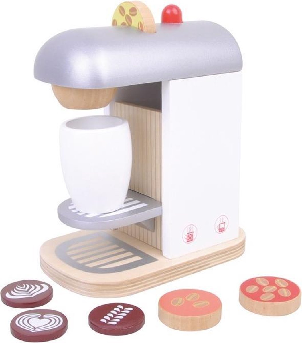 Mama Memo Koffiemachine Hout 16 X 10