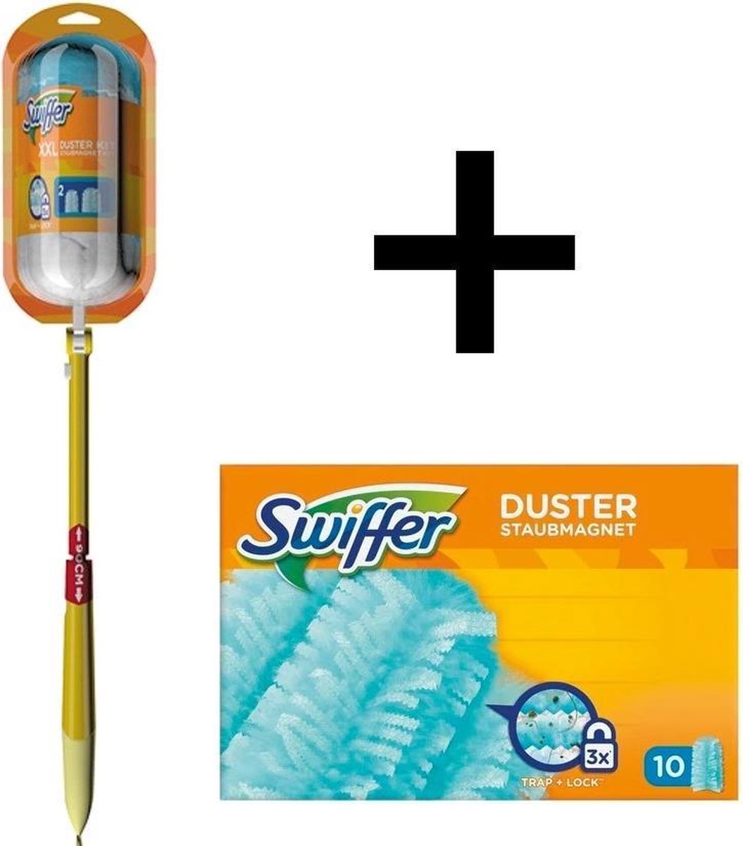 Swiffer XXL Duster Staubmagnet DELUXE kit met 12 navullingen