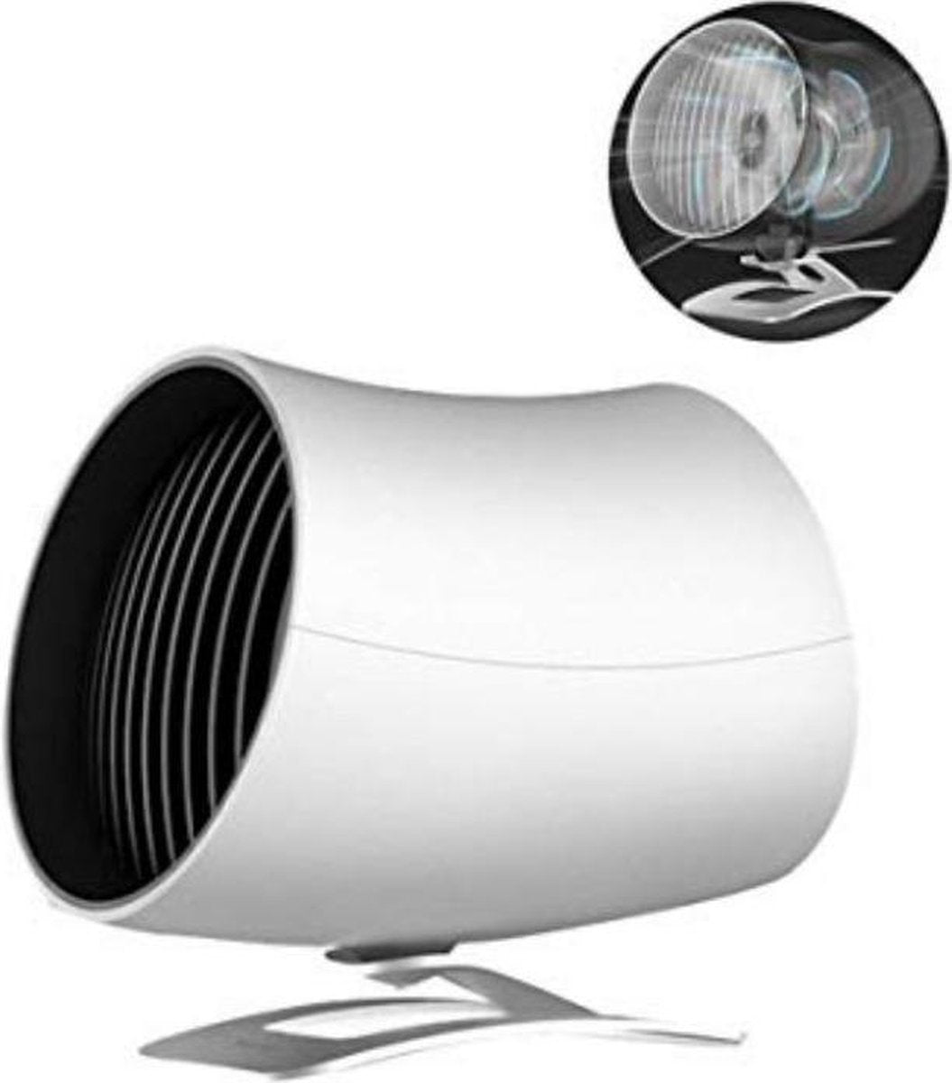 USB mini ventilator - Touch control - 3 Standen - 14x10x13