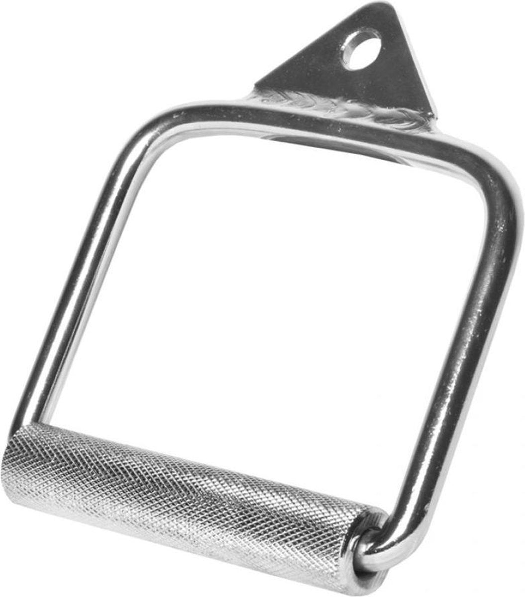 Gorilla Sports Enkele lat pulley handgreep(13 cm) Sportschoolkwaliteit