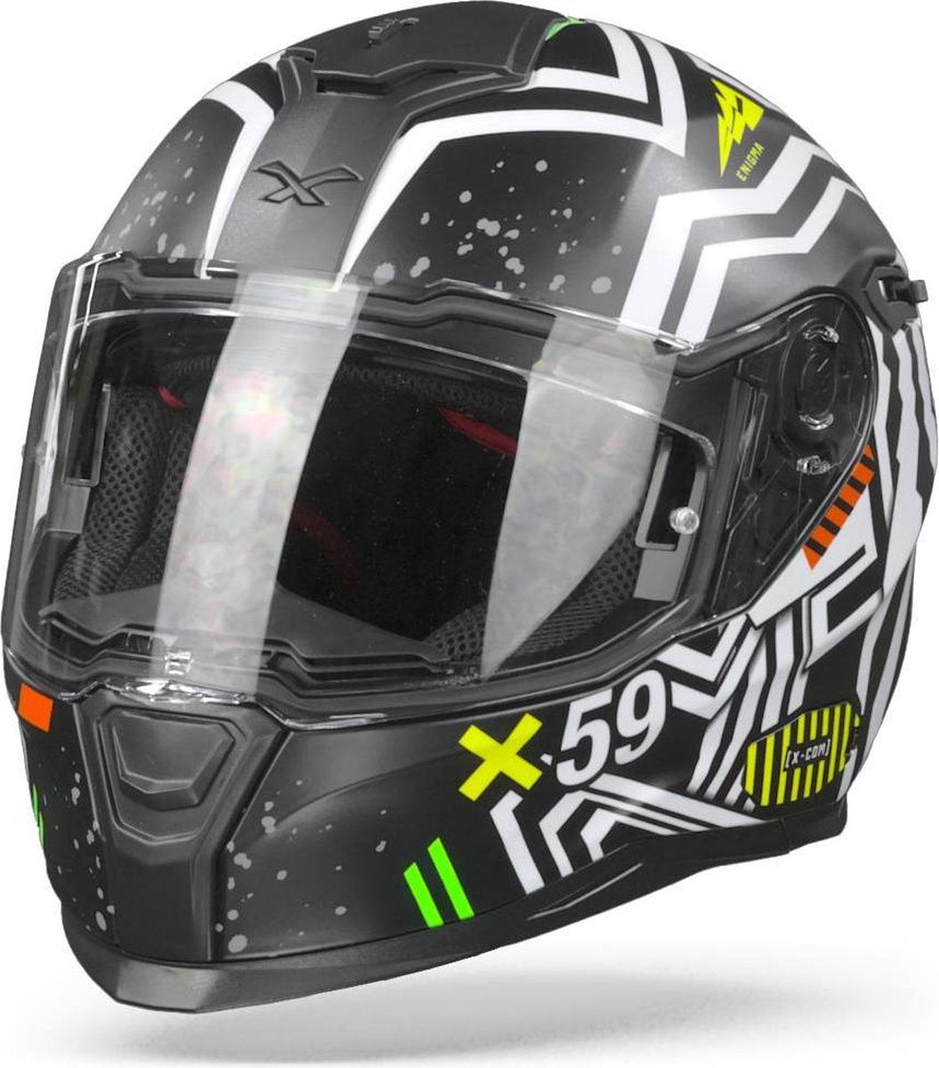 NEXX SX.100 ENIGMA BLACK WHITE MATT S