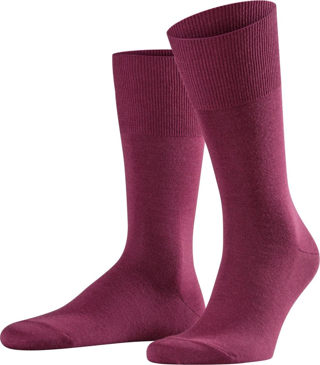 FALKE Airport Heren Sokken - Pinot Noir - Maat 39-40
