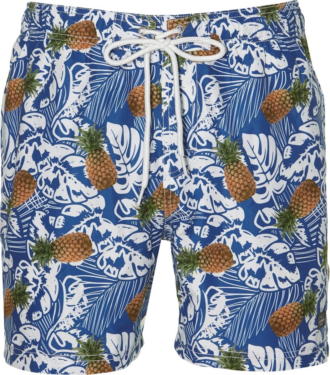 Jac Hensen Zwemshort - Modern Fit - Blauw - 3XL Grote Maten
