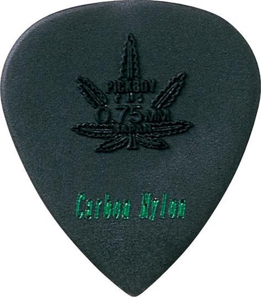 Pickboy Modulous carbon graphite 6-pack plectrum 0.75 mm