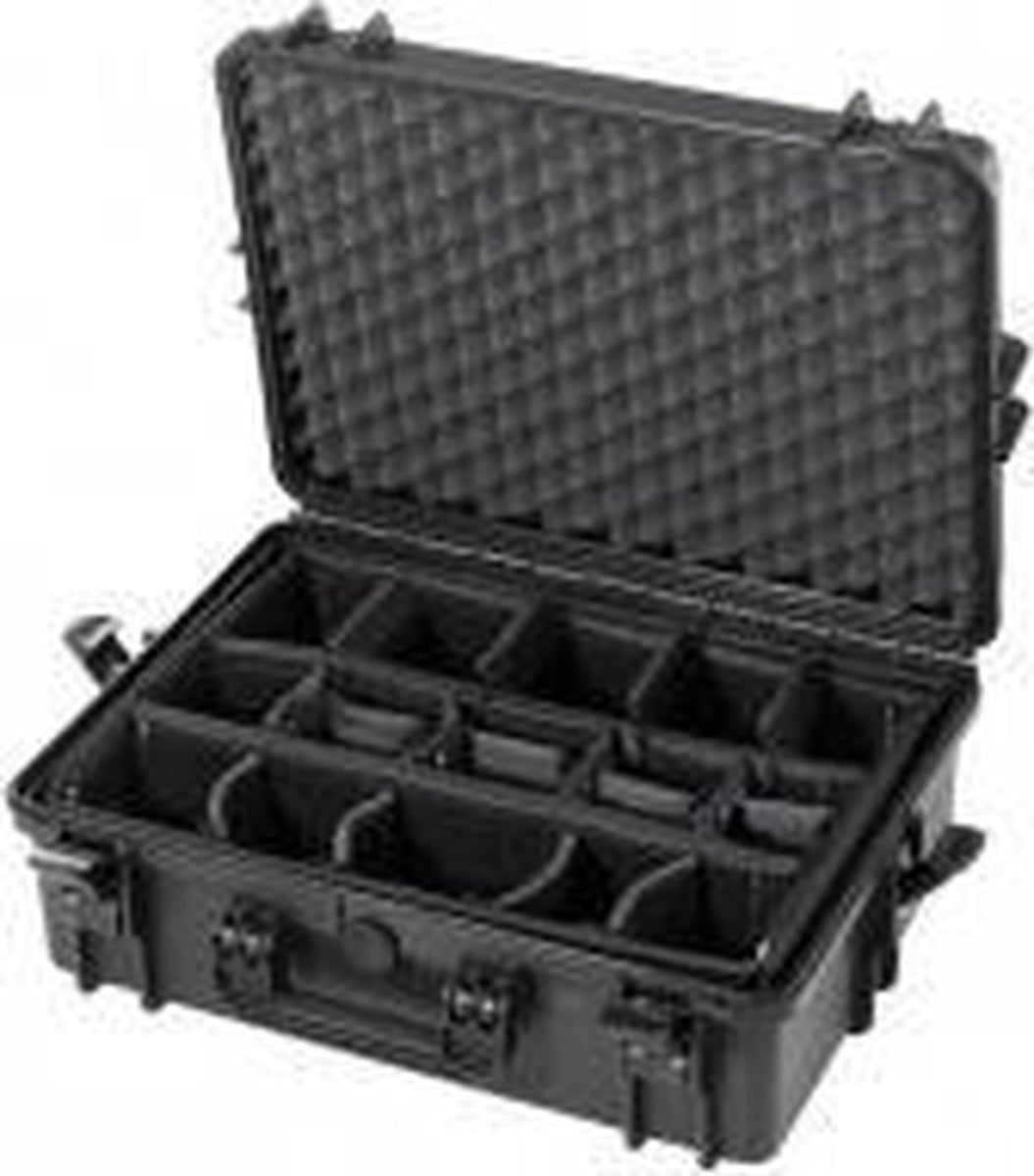 Gaffergear camera koffer 050 zwart   - Met klittenband vakverdeling    -  42