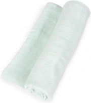 Interbaby Wikkeldeken Junior 120 X 120 Cm Katoen Mintgroen