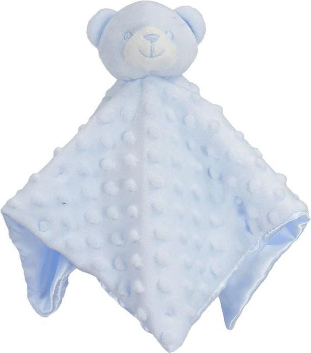 Soft Touch Knuffeldoekje Beertje 36 Cm Blauw