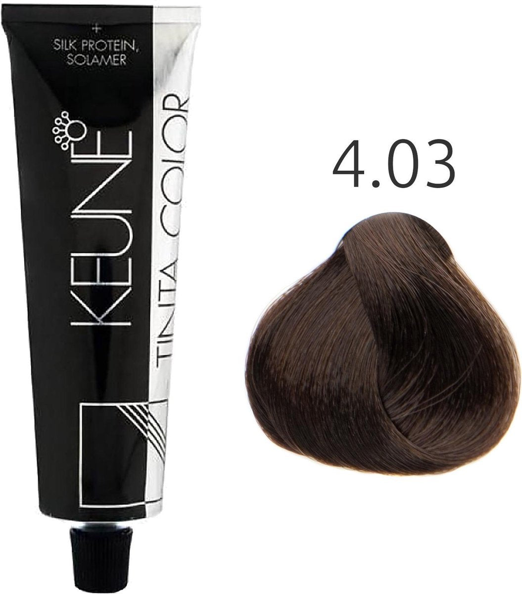 Keune - Tinta Color - 4.03 Middel Mocca Bruin - 60 ml