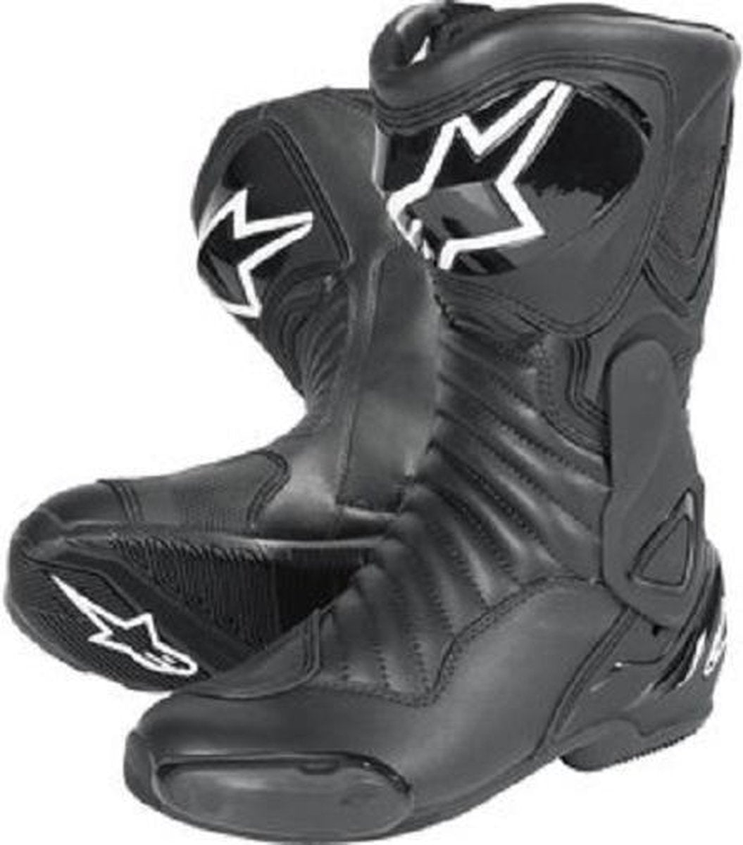 Alpinestars SMX-6 V2 Boots Black Black Motorcycle Boots 41