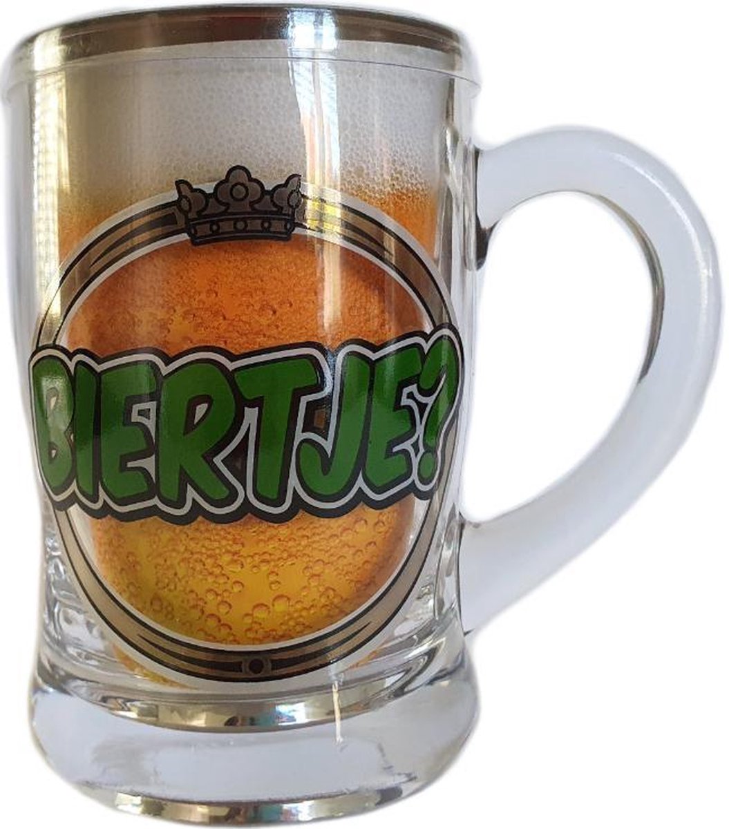 Bierglas / Bierpul Biertje vaderdag