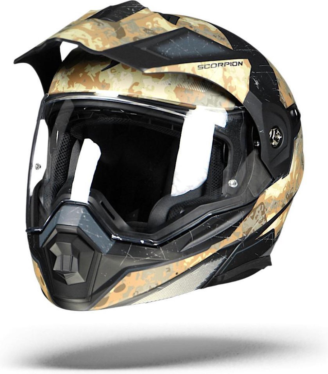Scorpion ADX-1 Battleflage Systeemhelm - Motorhelm - Maat XS