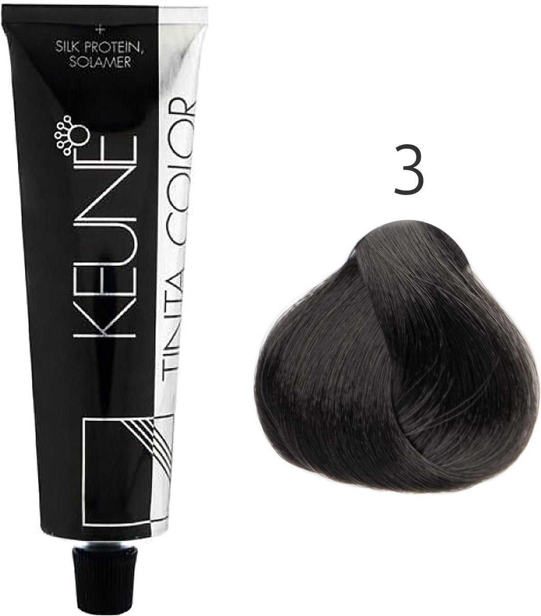 Keune - Tinta Color - 3 Donkerbruin - 60 ml