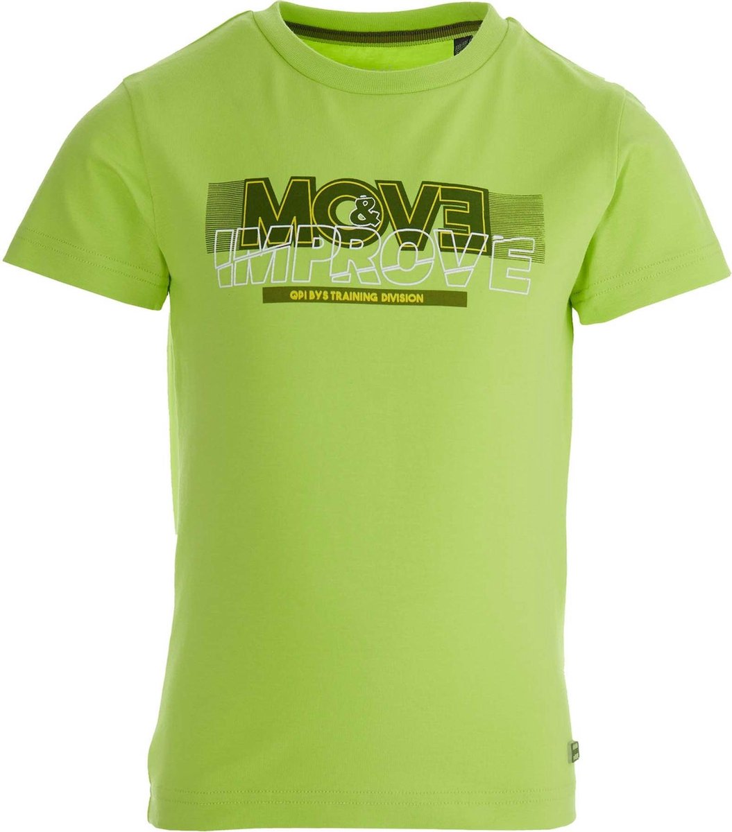Quapi jongens t-shirt Fayez Lime Fresh