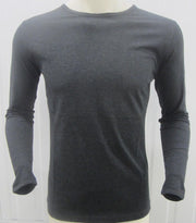Moscow Basic Shirt - Donker Grijs - Ronde Hals - Maat M