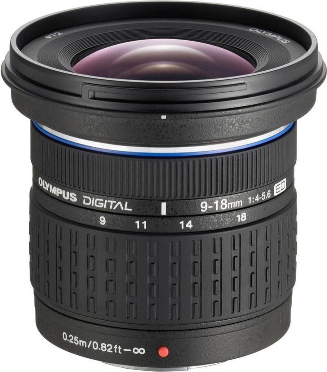 Olympus ZUIKO Digital 9-18mm F4/5.6 - Geschikt voor Four Thirds