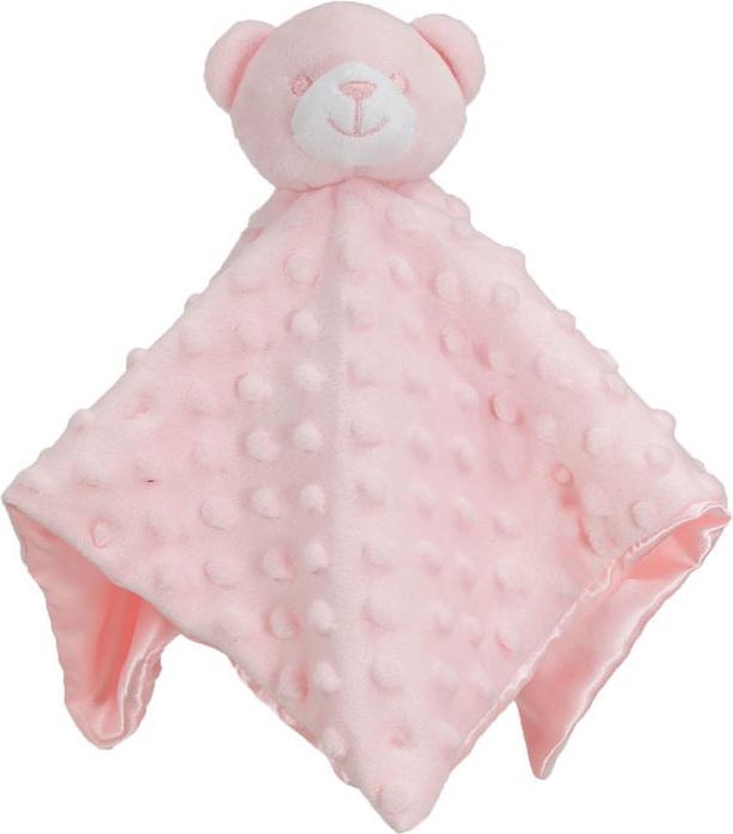 Soft Touch Knuffeldoekje Beertje 36 Cm Roze