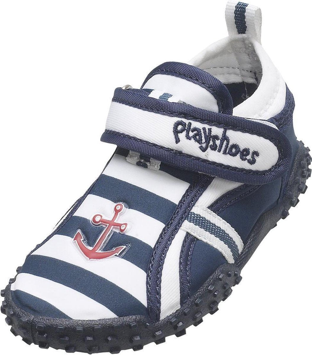 Playshoes UV strandschoentjes Kinderen Maritime - Blauw - Maat 22/23