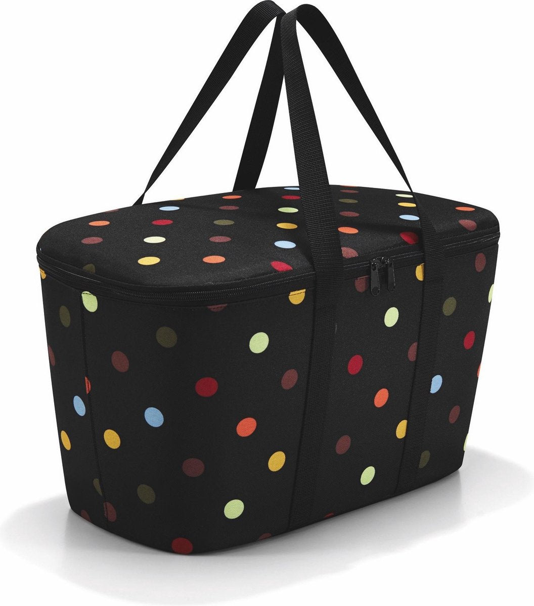 Reisenthel Coolerbag Koeltas - Polyester met aluminium voering - 20L - Dots Zwart