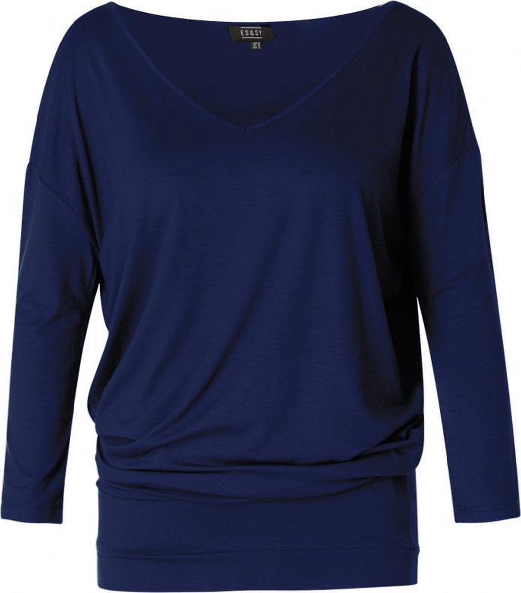 ES&SY Nancy Top - Navy - maat 38