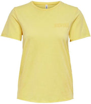 Onlfruity Life Reg S/s Top Box Jrs 15229232 Sunshine/banana