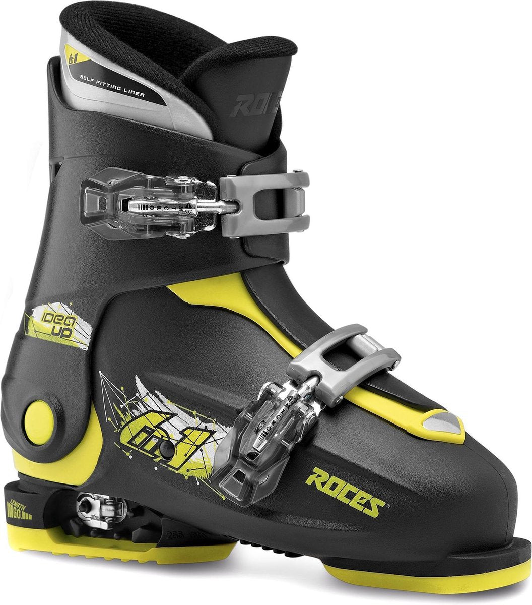 Roces Ski schoenen - Maat 30-35 - Unisex - zwart/geel/grijs