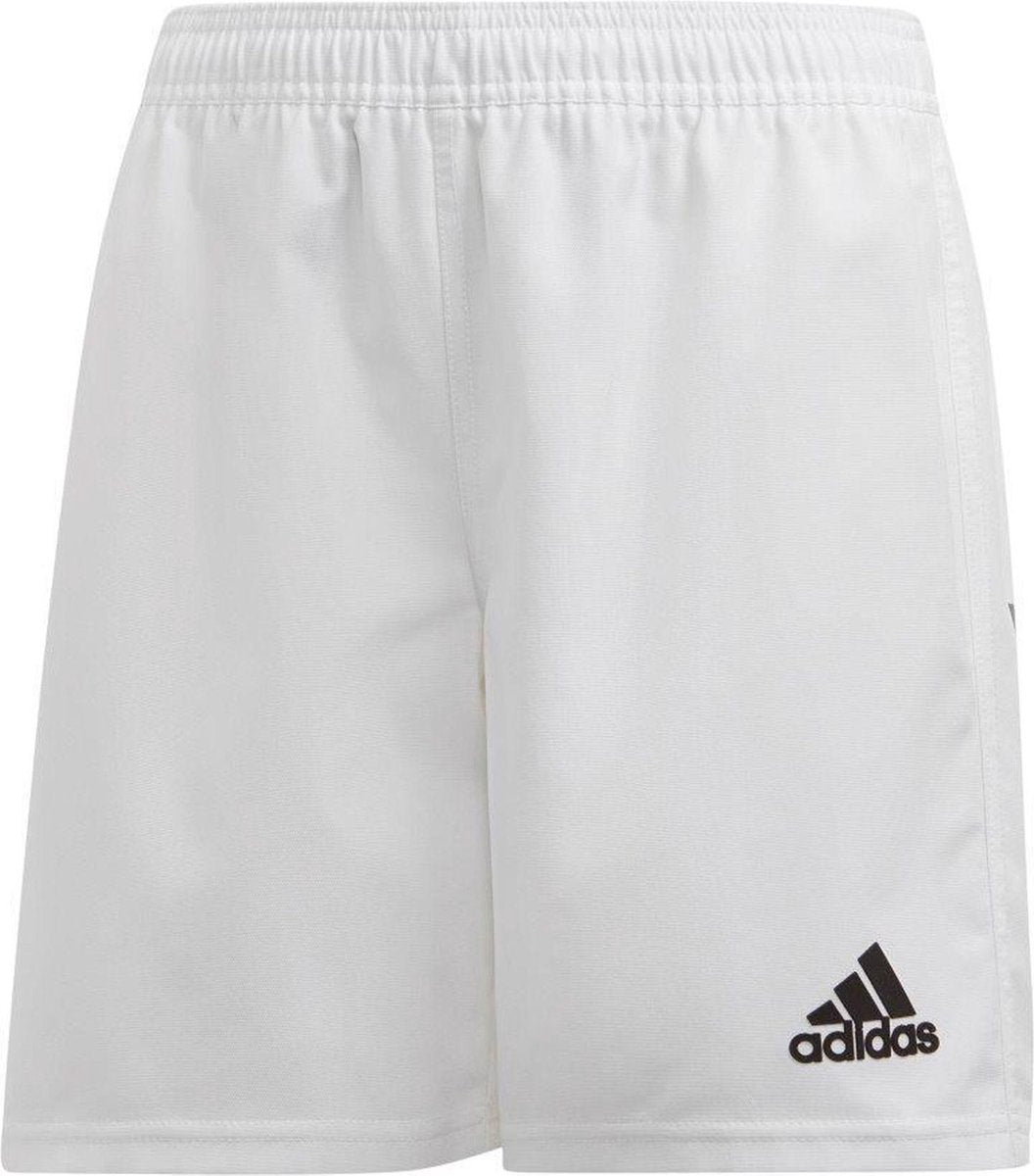 adidas Sportbroek - Maat 152  - Unisex - wit/zwart