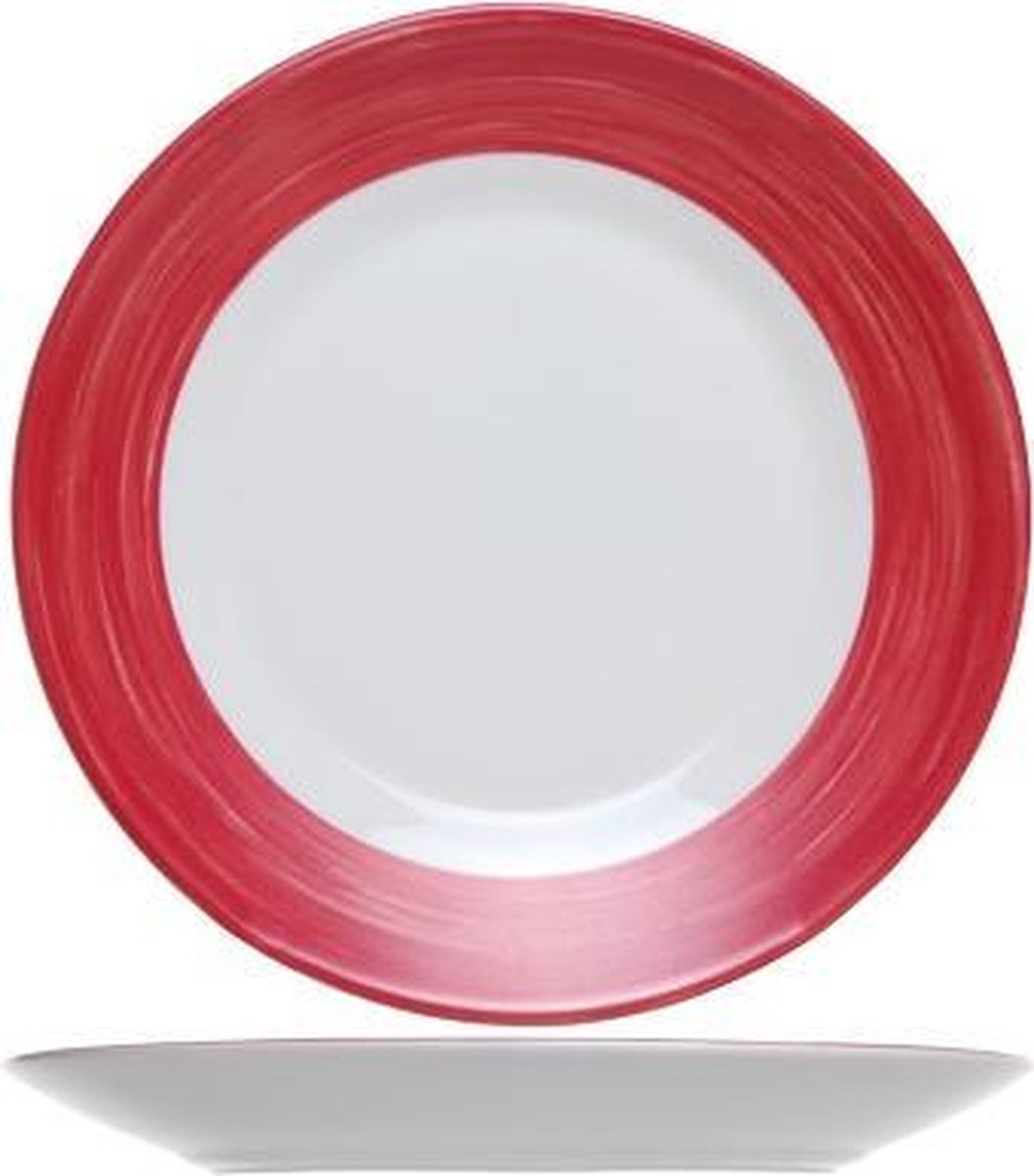 Brush Cherry Dessertbord - Ø 19.5 cm