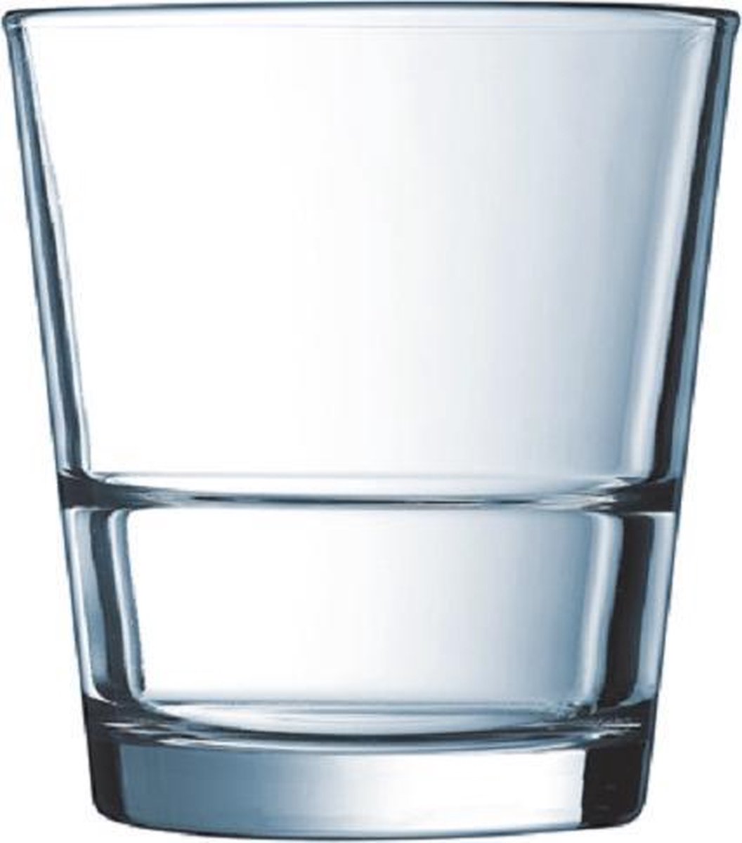 Arcoroc Stack Up - Waterglazen - 32cl - (Set van 6) En Yourkitchen E-kookboek - Heerlijke Smulrecepten