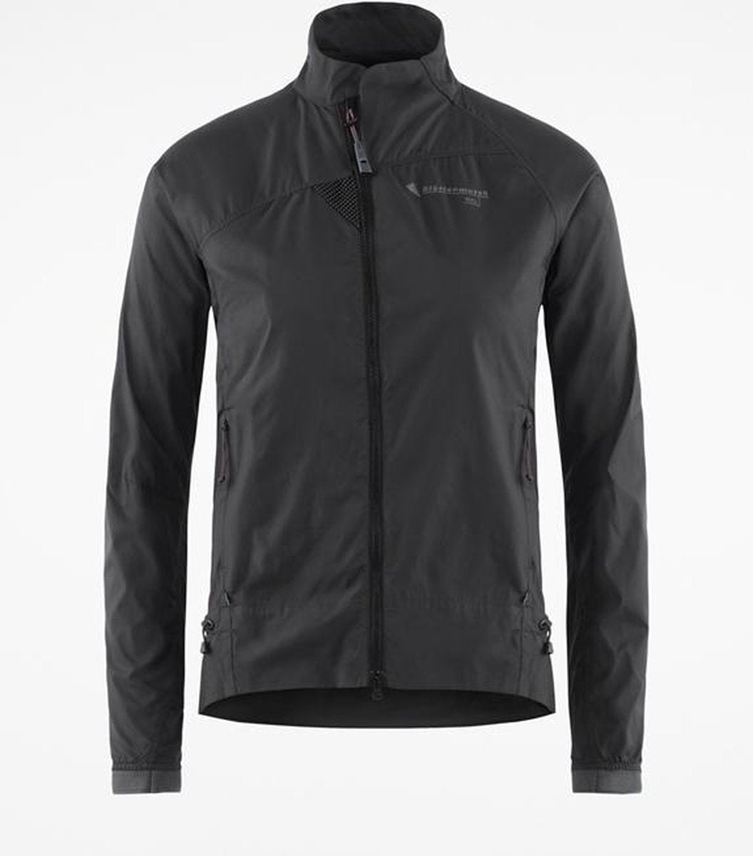Klättermusen Outdoorjas Nal Dames Polyamide/mesh Zwart Maat L