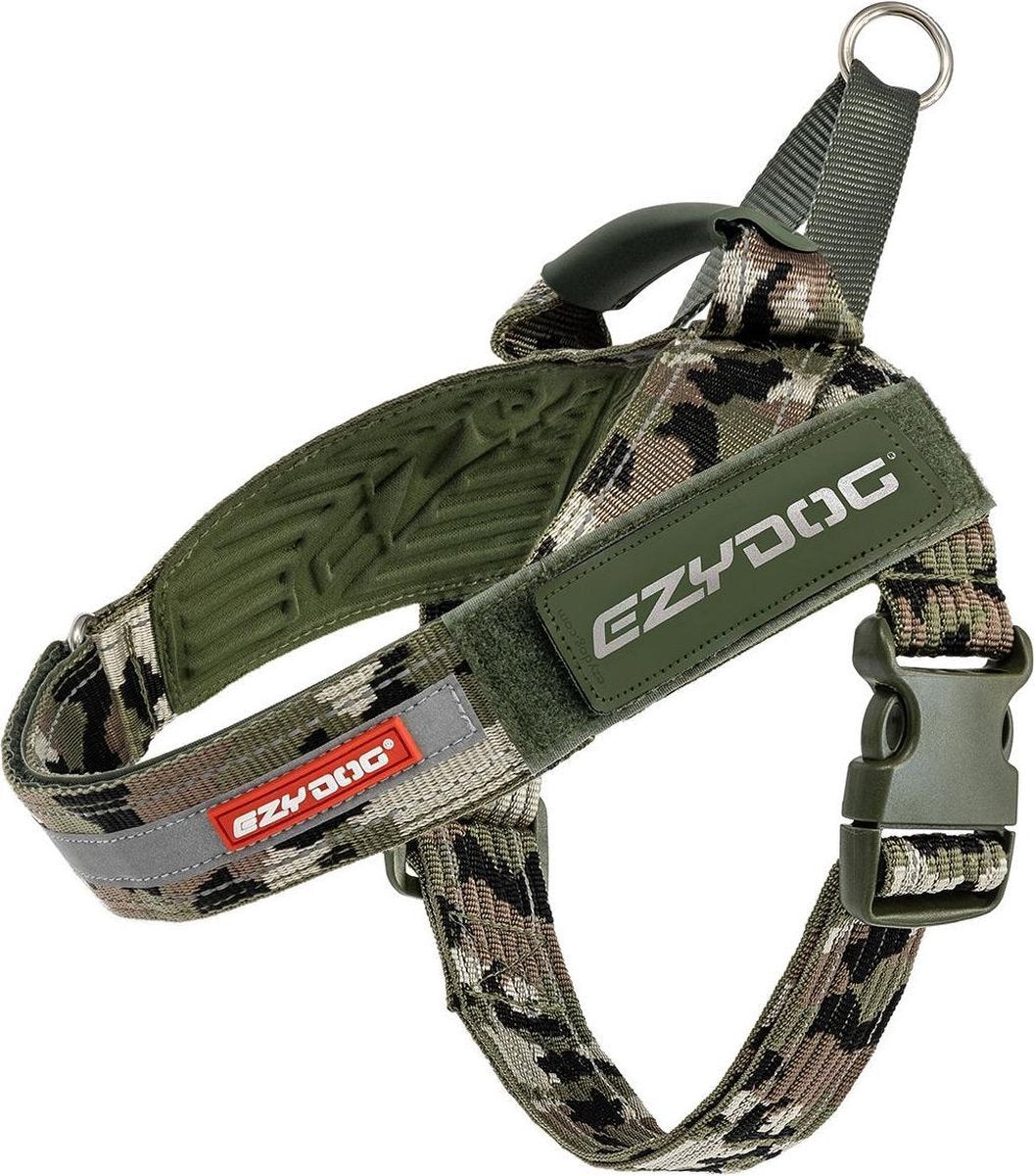 EzyDog Express Harnas - Hondentuig - 2XL - Camouflage