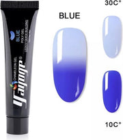 Temperatuur veranderende polygel blue 15 gram