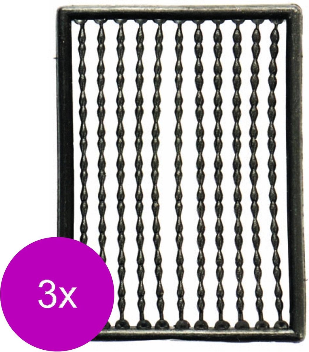 Albatros Boiliestop Oval - Stoppers - 3 x Zwart 100 stuks Allround