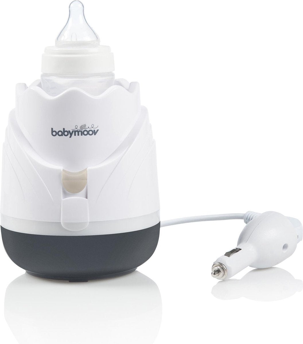 Babymoov Flessenwarmer tulipe voor thuis en in de wagen Cream