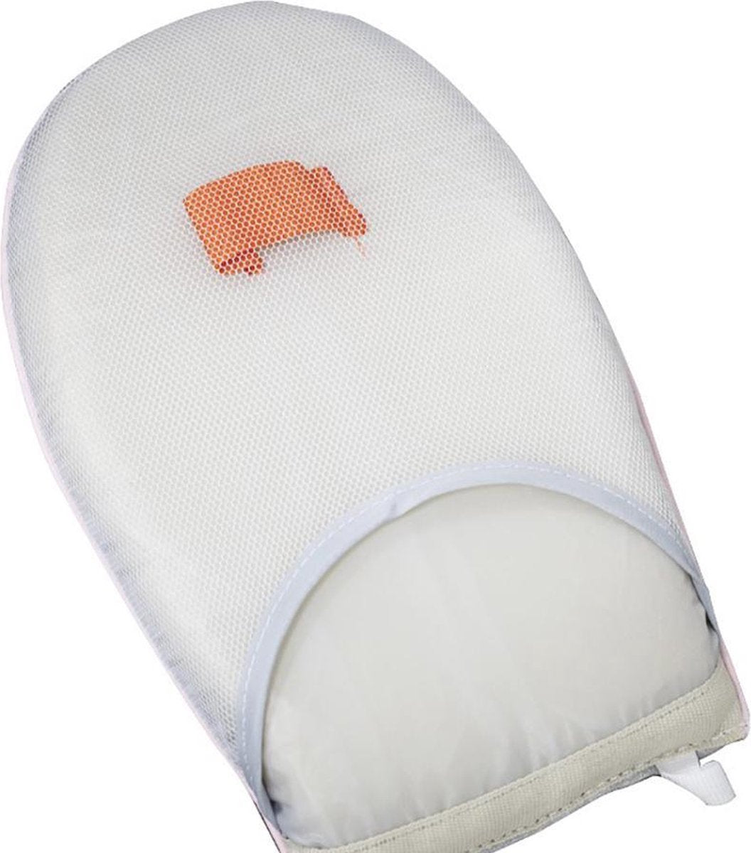 WiseGoods Strijkkussen Pad - Strijk Handschoen Hittebestendig - Mouw Strijkhulp - Verticaal Strijken - 22.5x14.5x3cm - Grijs