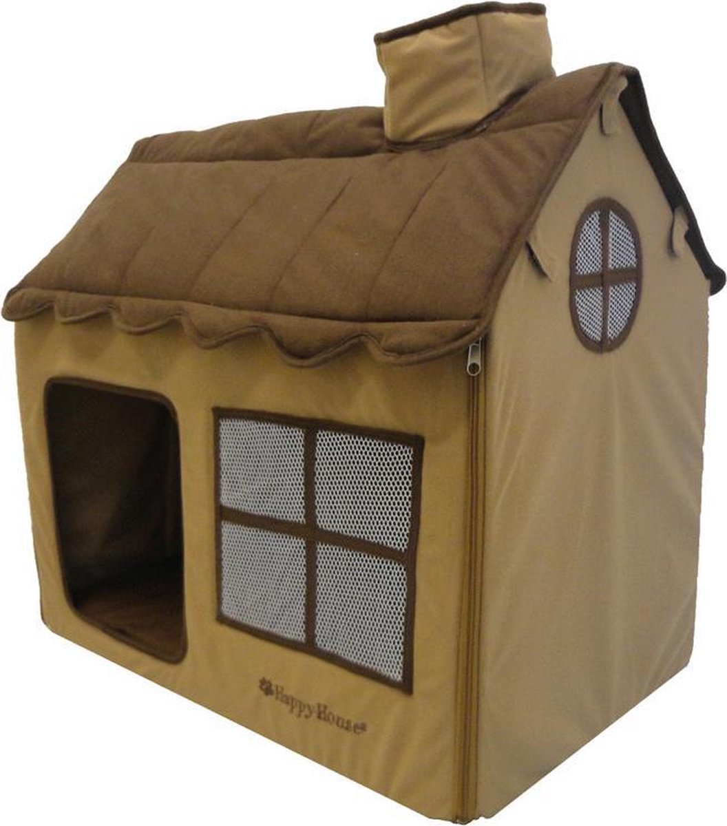 Honden-Katten villa bruin