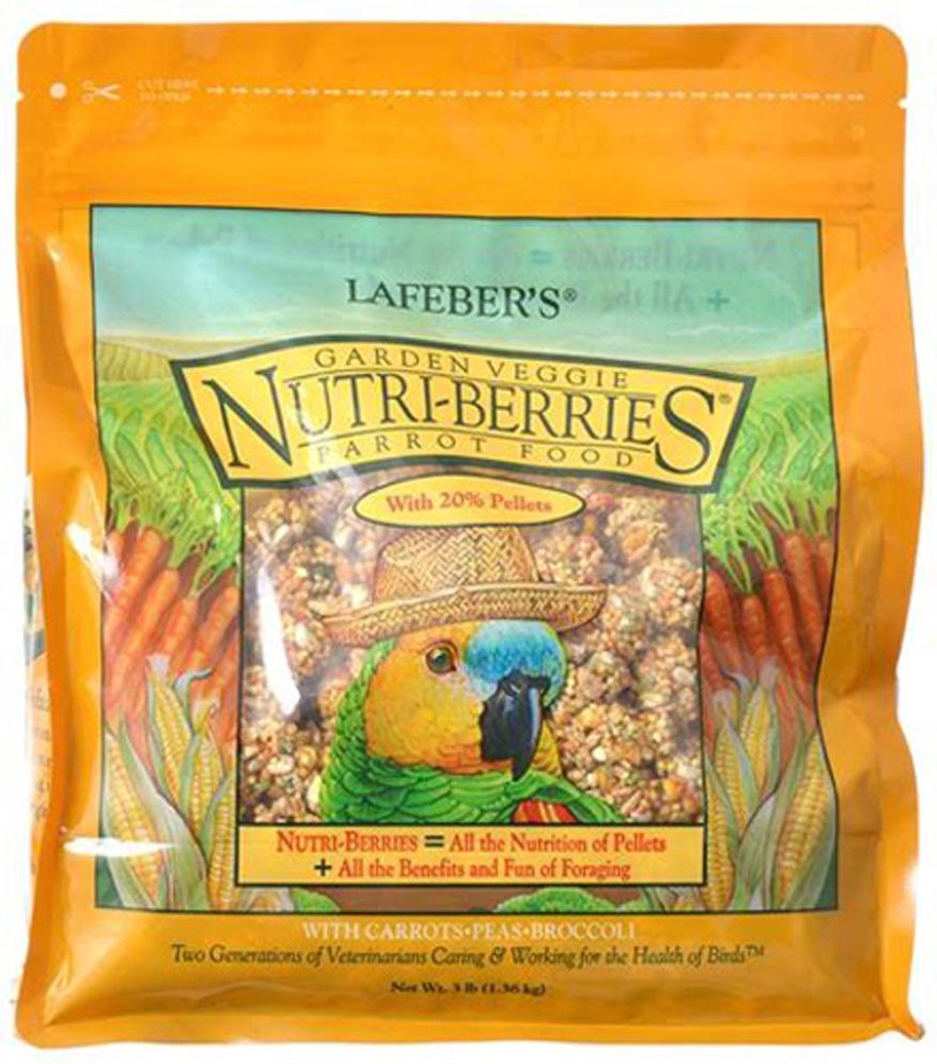 Lafeber Nutri-Berries Garden Veggie - Papegaai 1.36 kg