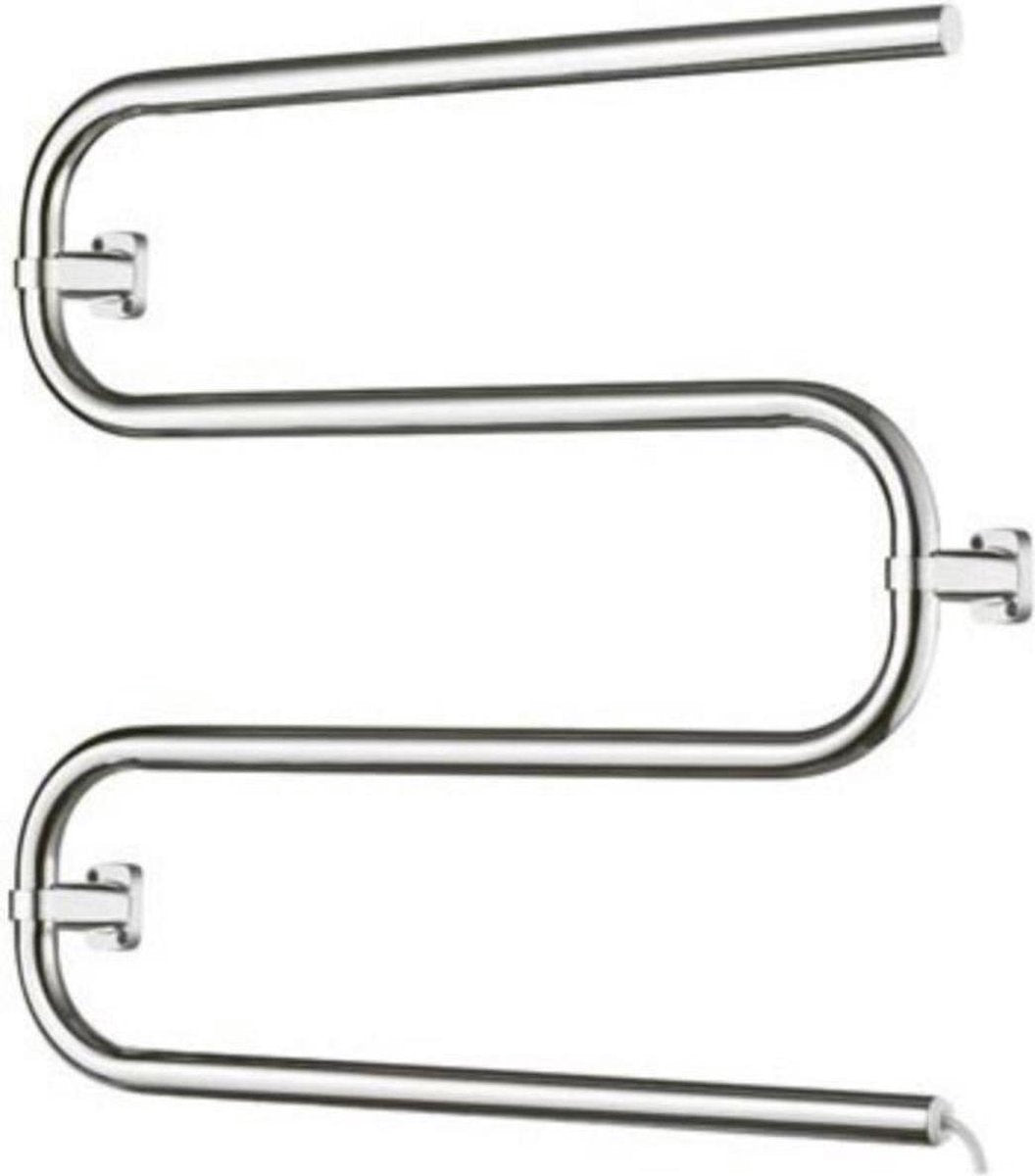 handdoekdroger en verwarmer RVS met Stainless steel style  50Watt