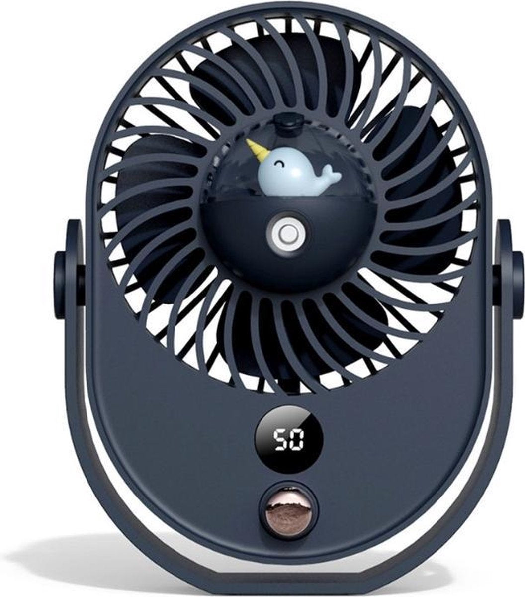 Desktop Spray Fan Cute Pet Add Water Silent Fan