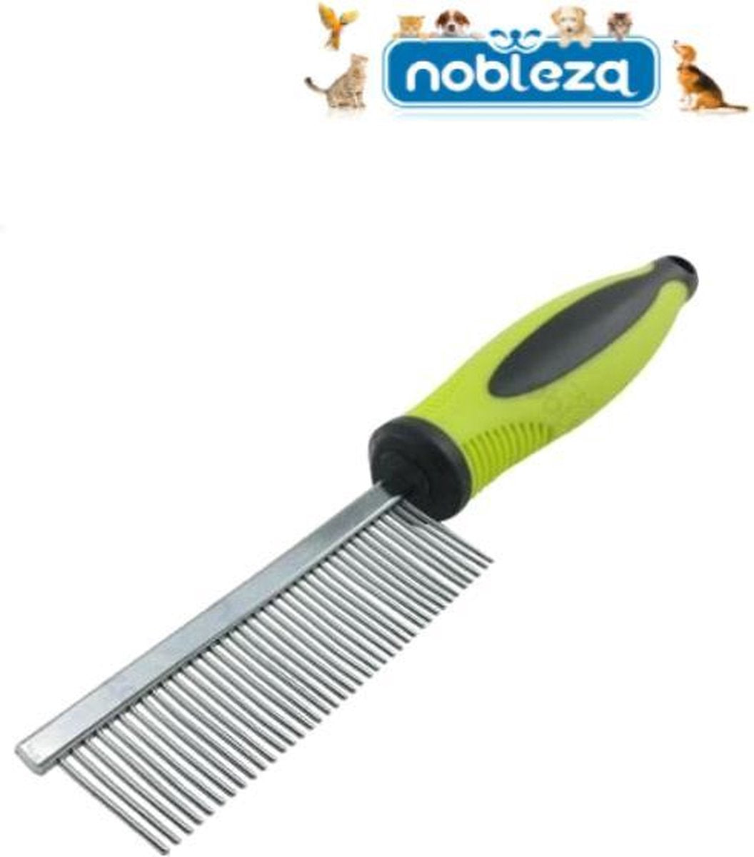 Dierenkam 40 pins met ergonomische grip