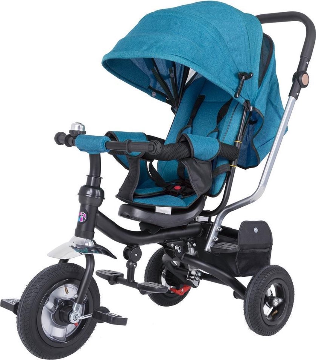 Spiel Werk Multifunctionele Kinderwagen driewieler blauw