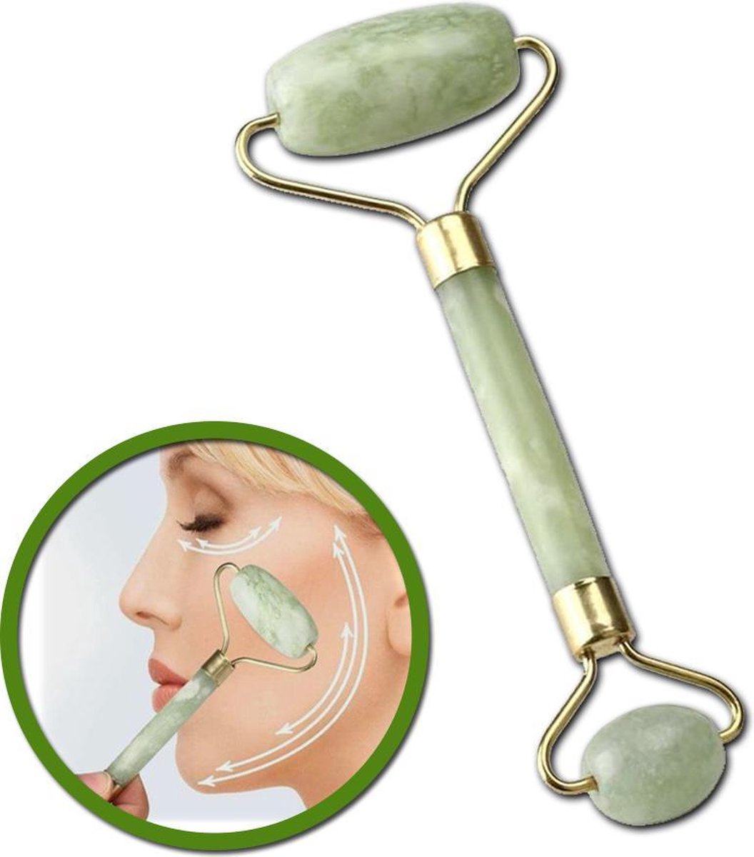 *NIEUWSTE* Gezichtsroller | Jade roller | Gezichtsmassage | Gezichtsverzorging | Anti-rimpel | Massage gezicht | Anti-wallen | Tegen acne