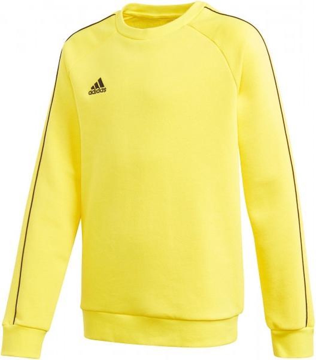 adidas Core 18 Sweat Top kinderen - Geel - maat 152